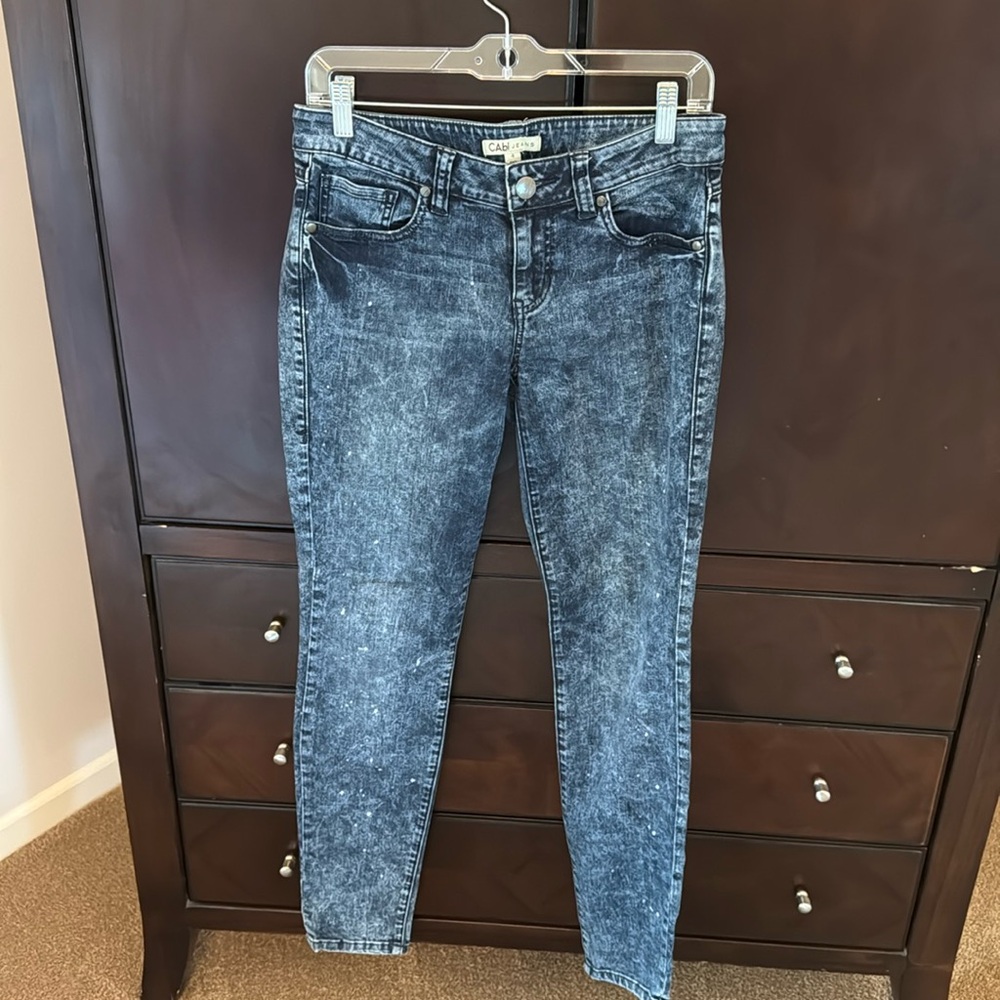 CAbi Constellation Wash Skinny Jean
